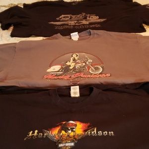 3 - 3XL Genuine Harley Davidson Mens T-Shirts